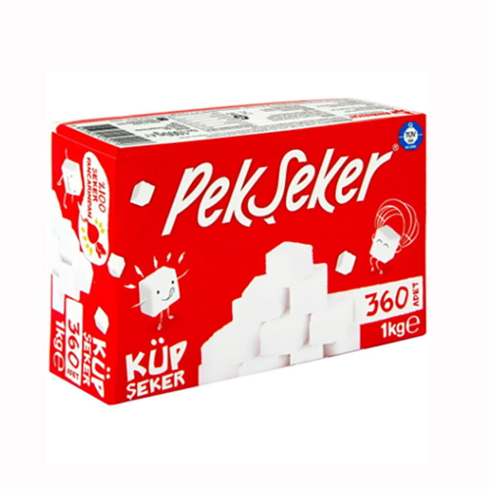 PEKŞEKER KÜP ŞEKER 360 LI 1 KG