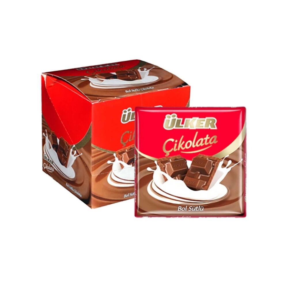 ÜLKER 0142905 ÇİKOLATA SÜTLÜ KARE 60 GR 6 LI