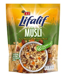 ETİ LİFALİF KURU MEYVELİ FINDIKLI MÜSLİ 350gr(18470) #1