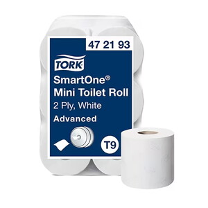 TORK 472193 SMARTONE MİNİ TUVALET KAĞIDI 112 MT 12 Lİ #1