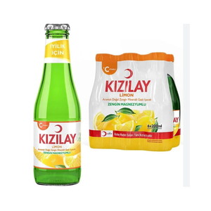 KIZILAY LİMONLU SODA 200 ML 6 LI #1