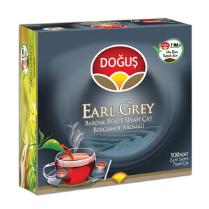 DOĞUŞ EARL GREY BARDAK POŞET ÇAY 100 LÜ #1