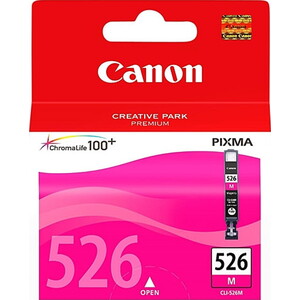 CANON CLI-526M MÜREKKEP KARTUŞ 500 SAYFA KIRMIZI #1
