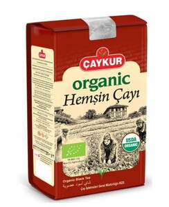 ÇAYKUR ORGANİK HEMŞİN ÇAYI KARTON KUTU 400 GR #1