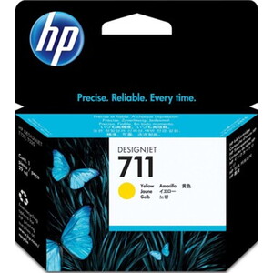 HP CZ132A NO:711 MÜREKKEP KARTUŞ SARI 29ML UK #1